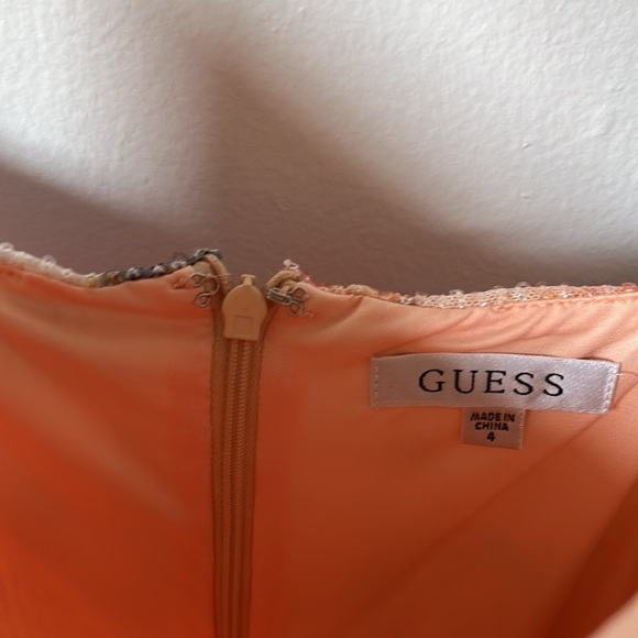 Guess Multi-Color Sequin Mini Dress Size 4 Excellent Condition - Picture 4 of 8